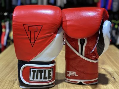 Перчатки боксерские TITLE GEL E-Series Training Gloves Красно-Белый(Р¤РѕС‚Рѕ 8)