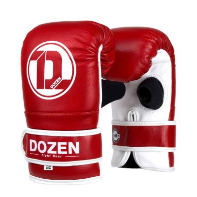 Снарядные перчатки Dozen Soft Pro Bag Gloves Красный/Белый(Р¤РѕС‚Рѕ 1)