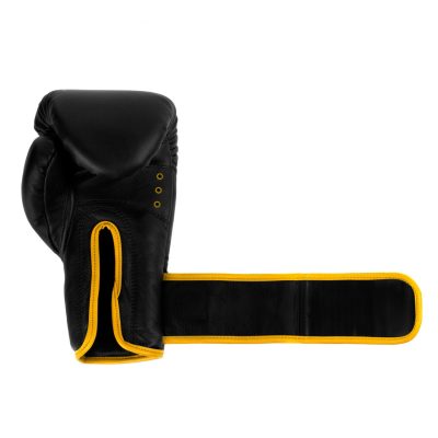 Боксерские перчатки Dozen Monochrome Training Boxing Gloves Черный/Желтый(Р¤РѕС‚Рѕ 3)