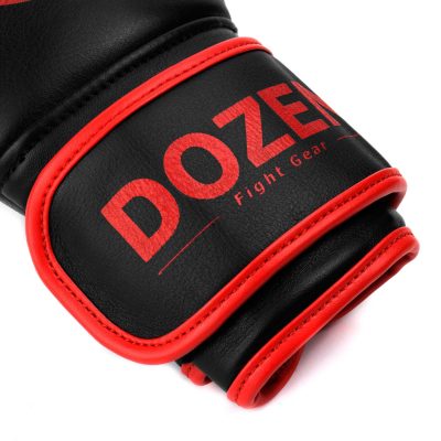 Боксерские перчатки Dozen Monochrome Training Boxing Gloves Черный/Красный(Р¤РѕС‚Рѕ 7)