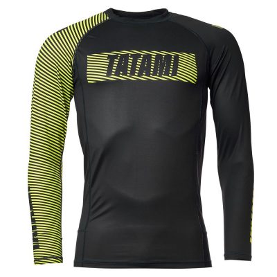 Рашгард Tatami Essential 3.0 Long Sleeve Rash Guard - Черный/Желтый(Р¤РѕС‚Рѕ 1)