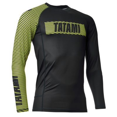 Рашгард Tatami Essential 3.0 Long Sleeve Rash Guard - Черный/Желтый(Р¤РѕС‚Рѕ 4)