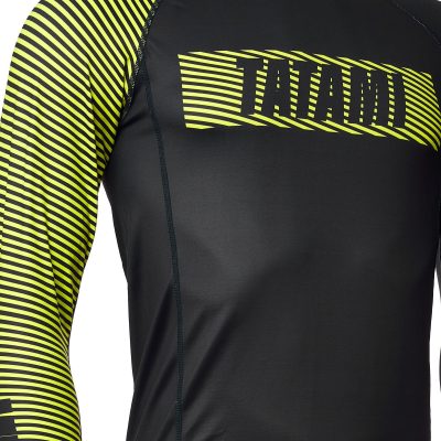 Рашгард Tatami Essential 3.0 Long Sleeve Rash Guard - Черный/Желтый(Р¤РѕС‚Рѕ 5)