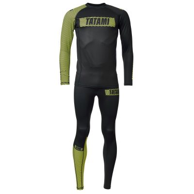 Рашгард Tatami Essential 3.0 Long Sleeve Rash Guard - Черный/Желтый(Р¤РѕС‚Рѕ 6)