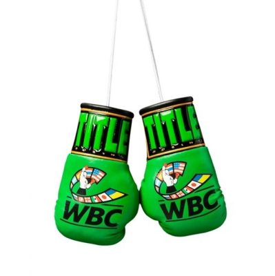 Брелок боксерские перчатки TITLE WBC Mini Boxing Gloves(Р¤РѕС‚Рѕ 2)