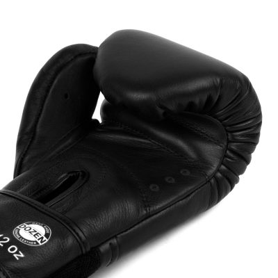 Боксерские перчатки Dozen Monochrome Training Boxing Gloves Черный(Р¤РѕС‚Рѕ 5)