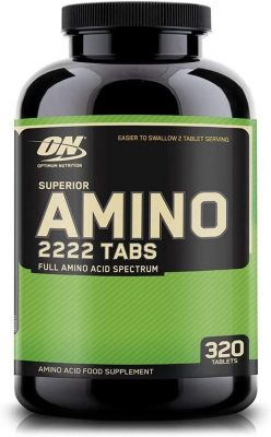 Комплекс аминокислот Optimum Nutrition Superior Amino 2222 (320 таблеток)(Р¤РѕС‚Рѕ 1)