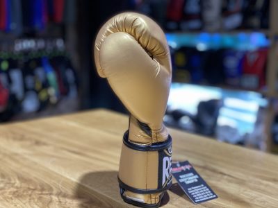 Перчатки боксерские Cleto Reyes Hook & Loop Training Gloves Золото(Р¤РѕС‚Рѕ 9)