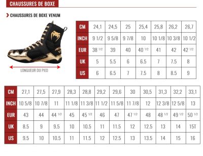 Боксерки Venum Elite Boxing Shoes - Черный/Золото(Р¤РѕС‚Рѕ 8)