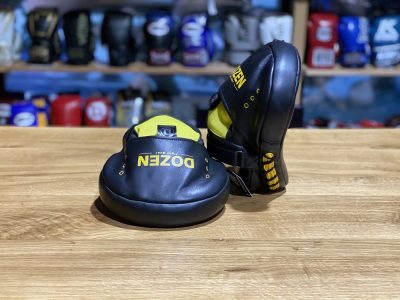 Лапы Dozen Monochrome Training Focus Mitts Черный/Желтый(Р¤РѕС‚Рѕ 7)