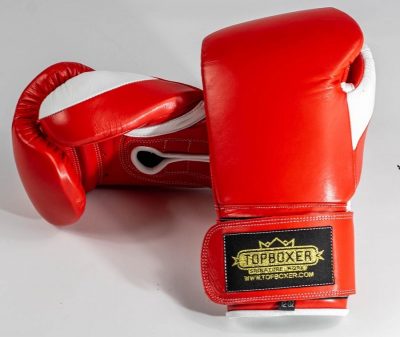 Боксерские перчатки Top Boxer Alien Красный(Р¤РѕС‚Рѕ 1)