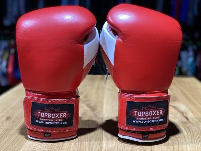 Боксерские перчатки Top Boxer Alien Красный(Р¤РѕС‚Рѕ 3)
