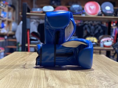 Перчатки боксерские Cleto Reyes Hook & Loop Training Gloves Синий(Р¤РѕС‚Рѕ 4)