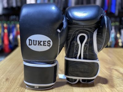 Боксерские перчатки Dukes Pro Series 360 Velcro Черный(Р¤РѕС‚Рѕ 3)
