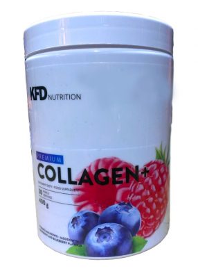 Коллаген KFD Nutrition Premium Collagen Plus 400 грамм Малина/Черника(Р¤РѕС‚Рѕ 1)