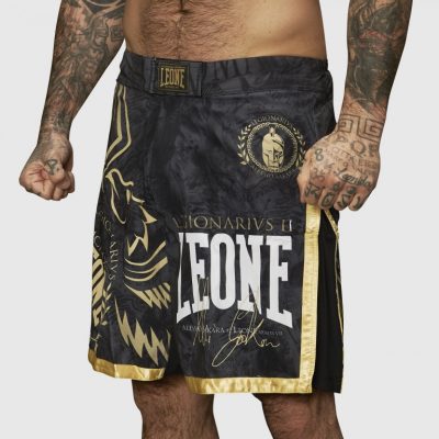Шорты Leone Legionarivs II MMA Shorts Черный/Золото(Р¤РѕС‚Рѕ 1)