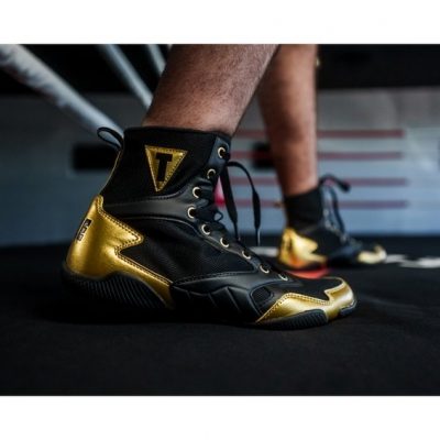 Боксерки TITLE Charged Boxing Shoes Черный/Золото(Р¤РѕС‚Рѕ 2)