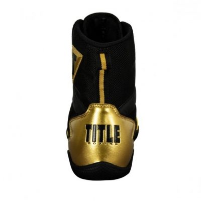 Боксерки TITLE Charged Boxing Shoes Черный/Золото(Р¤РѕС‚Рѕ 5)