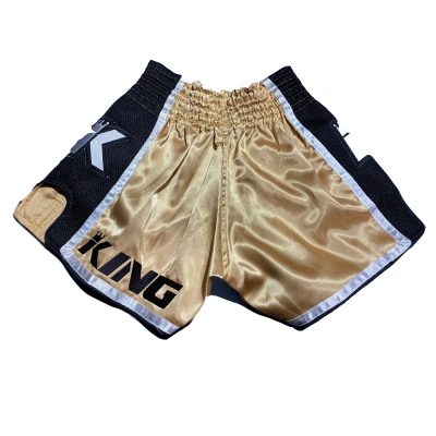 Шорты для Муай-Тай King Pro Boxing Muay Thai Shorts Золото(Р¤РѕС‚Рѕ 2)