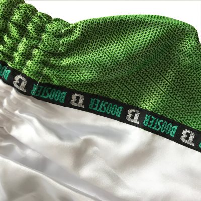 Шорты для Муай-Тай Booster TBT Pro thai shorts Белый/Зеленый(Р¤РѕС‚Рѕ 4)