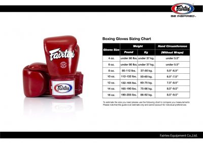 Боксерские перчатки Fairtex Universal Gloves 