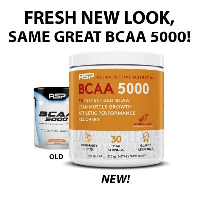 RSP Nutrition BCAA 5000 (225 гр.) Манго(Р¤РѕС‚Рѕ 3)