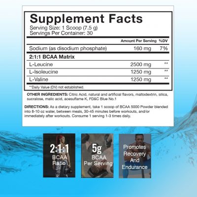 RSP Nutrition BCAA 5000 (225 гр.) Манго(Р¤РѕС‚Рѕ 4)