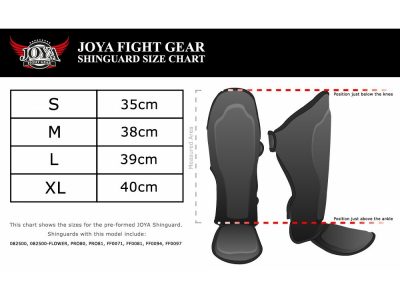 Защита ног Joya Shin Guards Fight Fast Leather Черный/Золото(Р¤РѕС‚Рѕ 5)