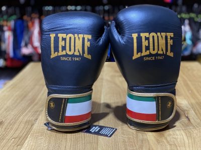 Боксерские перчатки Leone 1947 boxing gloves 'Italy' Black(Р¤РѕС‚Рѕ 3)