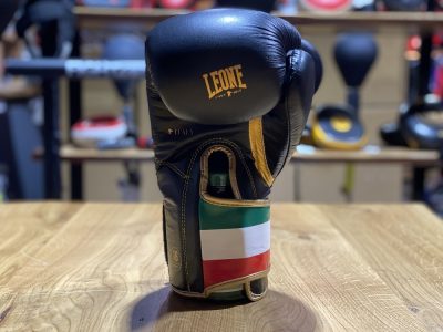 Боксерские перчатки Leone 1947 boxing gloves 'Italy' Black(Р¤РѕС‚Рѕ 6)