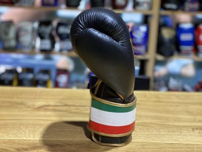Боксерские перчатки Leone 1947 boxing gloves 'Italy' Black(Р¤РѕС‚Рѕ 7)