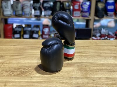Боксерские перчатки Leone 1947 boxing gloves 'Italy' Black(Р¤РѕС‚Рѕ 9)
