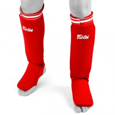 Защита для ног Fairtex чулковая (SPE1) Красный(Фото 1)