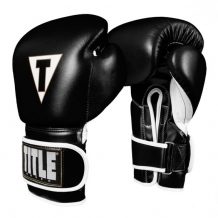 Замовити Перчатки боксерские TITLE Boxeo Mexican Leather Bag Gloves Tres Черный