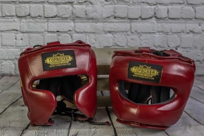 Шлем боксерский с бампером TopBoxer Mexican Gladiator(Р¤РѕС‚Рѕ 4)
