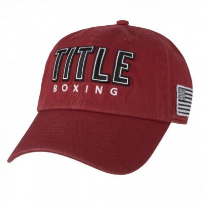 Кепка TITLE Boxing Anthem Adjustable Cap Бордо(Р¤РѕС‚Рѕ 1)