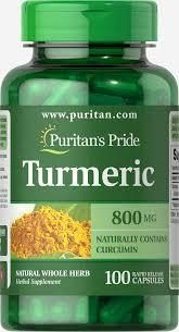 Puritan's Pride Turmeric Curcumin 800 mg (100 капсул)(Р¤РѕС‚Рѕ 1)