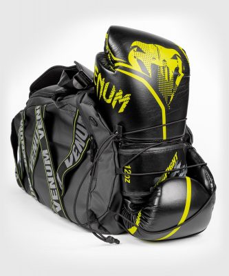 Сумка-рюкзак Sports Bags Venum Training Camp 3.0 Черный/Салатовый(Фото 4)