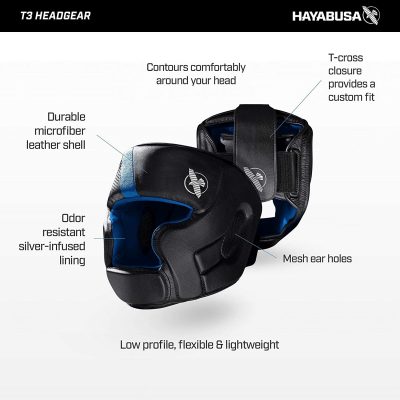 Шлем тренировочный Hayabusa T3 Adjustable MMA Headgear(Р¤РѕС‚Рѕ 5)