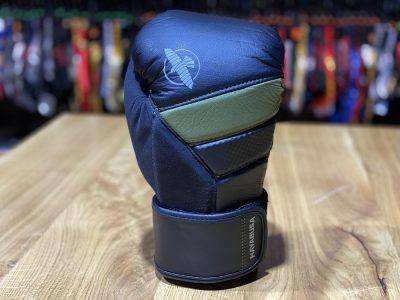 Боксерские перчатки Hayabusa T3 Kanpeki Черный/Зеленый(Р¤РѕС‚Рѕ 10)