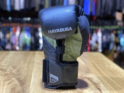Боксерские перчатки Hayabusa T3 Kanpeki Черный/Зеленый(Р¤РѕС‚Рѕ 11)