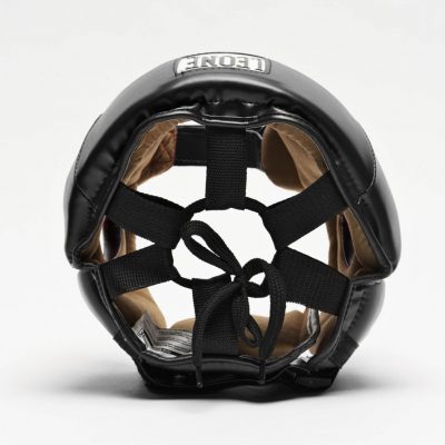 Шлем боксерский Leone Headgears Training Headgear Черный(Р¤РѕС‚Рѕ 5)