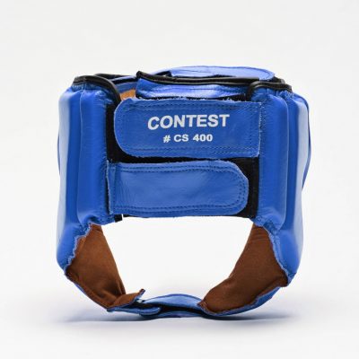 Шлем боксерский Leone Headgears Contest Headgear Синий(Р¤РѕС‚Рѕ 4)