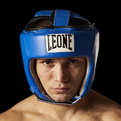 Шлем боксерский Leone Headgears Contest Headgear Синий(Р¤РѕС‚Рѕ 8)
