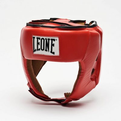 Шлем боксерский Leone Headgears Contest Headgear Красный(Р¤РѕС‚Рѕ 1)