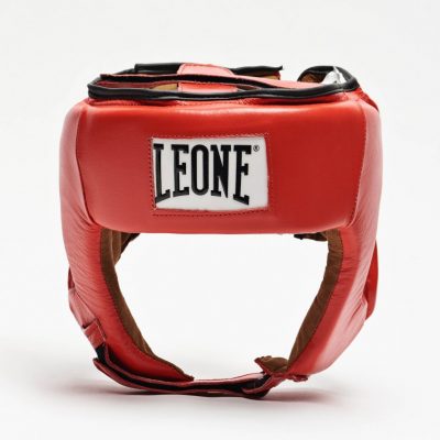 Шлем боксерский Leone Headgears Contest Headgear Красный(Р¤РѕС‚Рѕ 2)