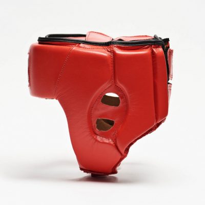 Шлем боксерский Leone Headgears Contest Headgear Красный(Р¤РѕС‚Рѕ 3)