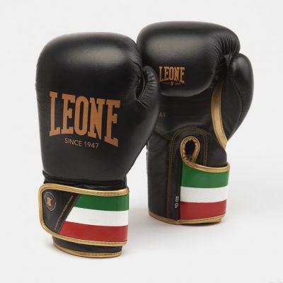 Боксерские перчатки Leone 1947 boxing gloves 'Italy' Black(Р¤РѕС‚Рѕ 1)