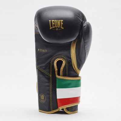 Боксерские перчатки Leone 1947 boxing gloves 'Italy' Black(Р¤РѕС‚Рѕ 13)