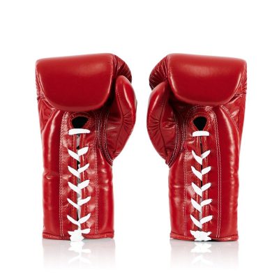 Боксерские перчатки Fairtex Pro Competition Красный(Р¤РѕС‚Рѕ 3)